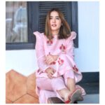 Mansha Pasha Instagram - Back to work today…feeling glad to be back! Sach baat yehi hai ke sehat sab se bari nehmat hai! Outfit @shashas.official PC @adil_khan28