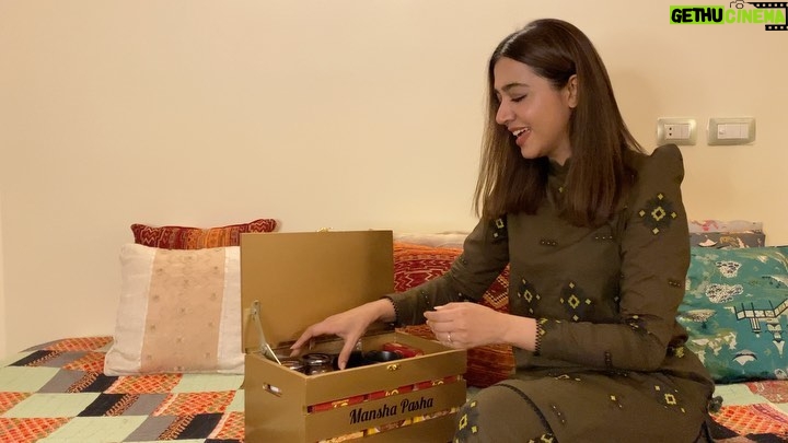 Mansha Pasha Instagram - As celebrations begin and with 40 years of Shan, they sent me a box which has reminded me of times when I was studying abroad and had no idea how to cook. Shan was my guide and a part of tales I still recall. #40YearsOfShan #ShanFoods #TasteHappiness #ShanStories @shanfoods