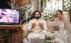 Mansha Pasha Instagram - Thank you Ghamdi Saheb for solemnizing our Nikkah