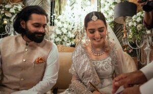 Mansha Pasha Instagram - Thank you Ghamdi Saheb for solemnizing our Nikkah