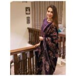 Mansha Pasha Instagram - I just love Winter wear Outfit @shenbysabeen with the shawl from my personal collection Choker @ayeshaccessories