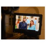Mansha Pasha Instagram - Our first interview together releases today on Watch Na. Remember to watch “Hello Mira Sethi” tonight. I’m wearing @rozinamunibofficial x @ifrahhumayun with @iyanajewelrystudio and HMU @beenishparvez_official Photography @adil_khan28