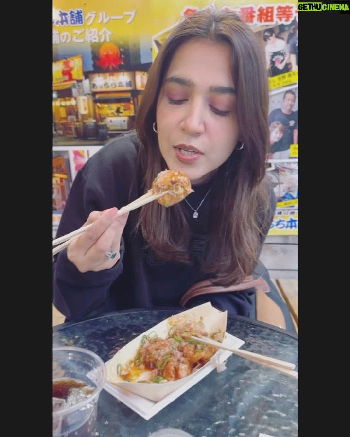 Mansha Pasha Instagram - Day 1 in Japan consisted of lots of eating and some exploring