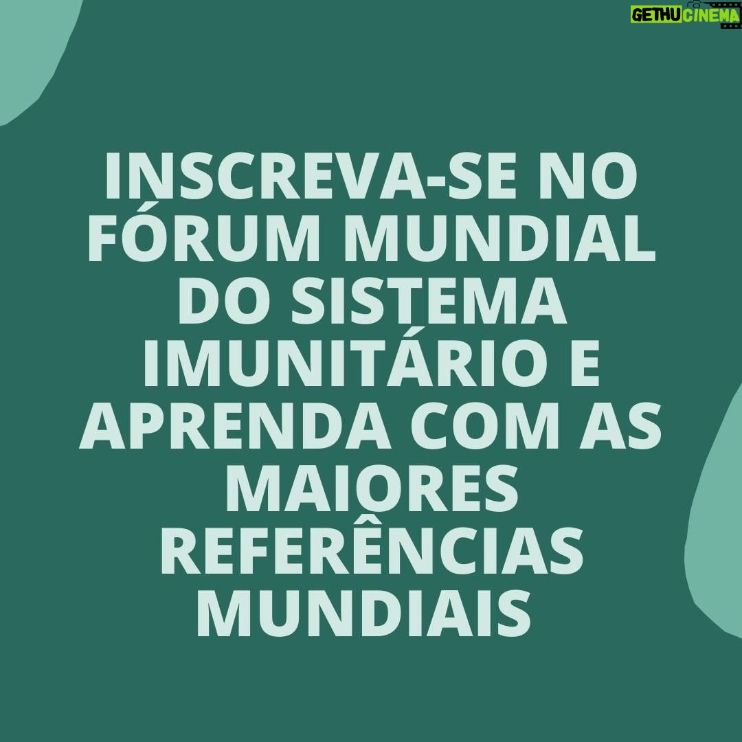 Manuel Pinto Coelho Instagram - O FÓRUM MUNDIAL é também para você paciente! Uniremos num só lugar profissionais e pacientes para aprenderem com as maiores referências mundiais no assunto! Participe no Fórum Mundial do Sistema Imunitário no conforto de sua casa, faça a sua inscrição no link da Bio! #forum #immunity #immunesystem #health #healthystyle #immunesystemhealth