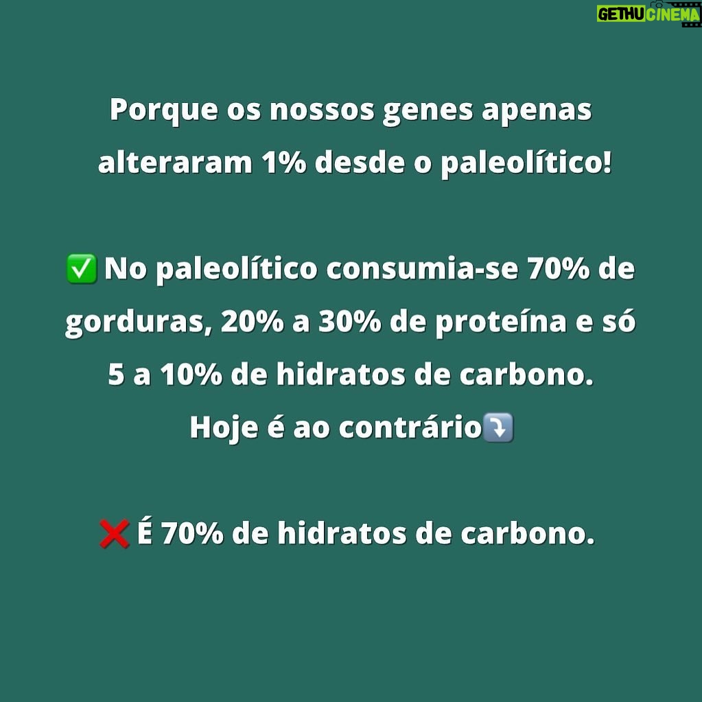 Manuel Pinto Coelho Instagram - Os lacticínios e os cereais foram introduzidos pela Agricultura há cerca de 10 mil anos. Por isso (e não só) é que de há 10 mil anos para cá, houve um considerável aumento de doenças. Cancro, doenças do sistema metabólico e autoimunes. A maior parte dessas doenças tem na sua origem um destes 3 fenómenos: •Intestino ”poroso” - “Leaky Gut”; •Inflamação; •Resistência à insulina; É essa mudança de hábitos que hoje praticamos que deixa os nossos genes "desorientados", pois ainda não se habituaram a estas novas circunstâncias. No Paleolítico, a esperança média de vida podia ser menor, mas vivia-se com mais saúde! Morria-se por outros males que hoje felizmente com os avanços da medicina já não se morre. O FÓRUM MUNDIAL DO SISTEMA IMUNITÁRIO irá reunir um conjunto de personalidades de renome, que atuam diariamente no desenvolvimento das mais recentes práticas clínicas da Medicina com o objetivo de melhorar a qualidade de vida em diversos contextos. 👉Participe no Fórum e faça a sua inscrição no Link da Bio. 👉Site: https://www.doutorpintocoelho.pt/forum-mundial-do-sistema-imunitario @immunesystem_wf @clinica_doutorpintocoelho