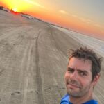 Marc Priestley Instagram - A promise I made myself when I 1st began travelling the world with #F1, was to always take an opportunity to see the sunrise in a new place I visited. Today I got up early here in Southern France, ran to the beach, swam in the sea & ran back…AND I FEEL AMAZING!