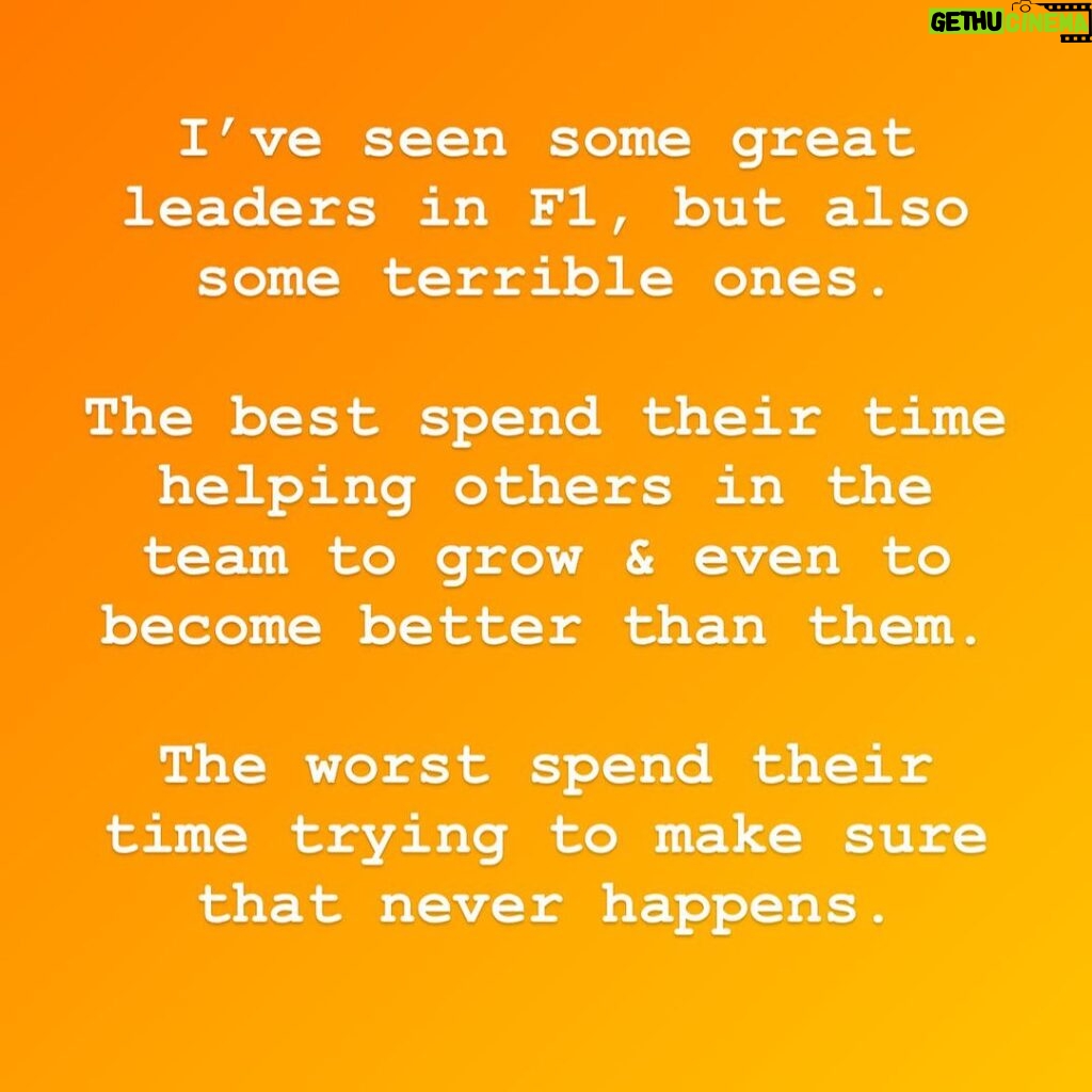 Marc Priestley Instagram - The best leaders in #F1.