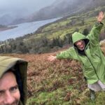 Marc Priestley Instagram - Clare & I celebrated being married to each other for 10 years over Christmas! We commemorated the occasion by driving in 9 hours of awful traffic to the Lake District, walking cold & wet up steep slippery hills in the midst of a major storm & then jumped in a 5 degree Lake Ullswater to top it off! And this is why I love my wife so much & can’t wait to share the adventures of the next ten years with her.😂Love you Mrs P. ❤️