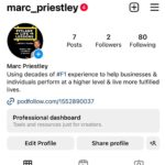 Marc Priestley Instagram - I’ve got a brand new Insta account (@marc_priestley) for sharing my #F1 based personal & business development messages. Expect numerous posts to the wrong accounts😂. I have 2 followers so it’s an elite club, feel free to come & share in what I’ve learnt through a life in @f1.