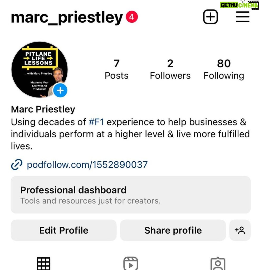 Marc Priestley Instagram - I’ve got a brand new Insta account (@marc_priestley) for sharing my #F1 based personal & business development messages. Expect numerous posts to the wrong accounts😂. I have 2 followers so it’s an elite club, feel free to come & share in what I’ve learnt through a life in @f1.
