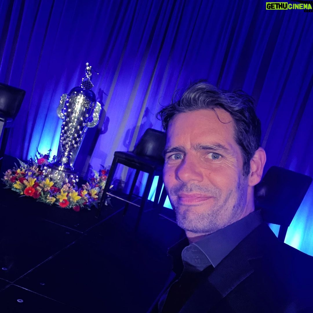 Marc Priestley Instagram - Got to meet a very special guest last night. #borgwarner #Indy500