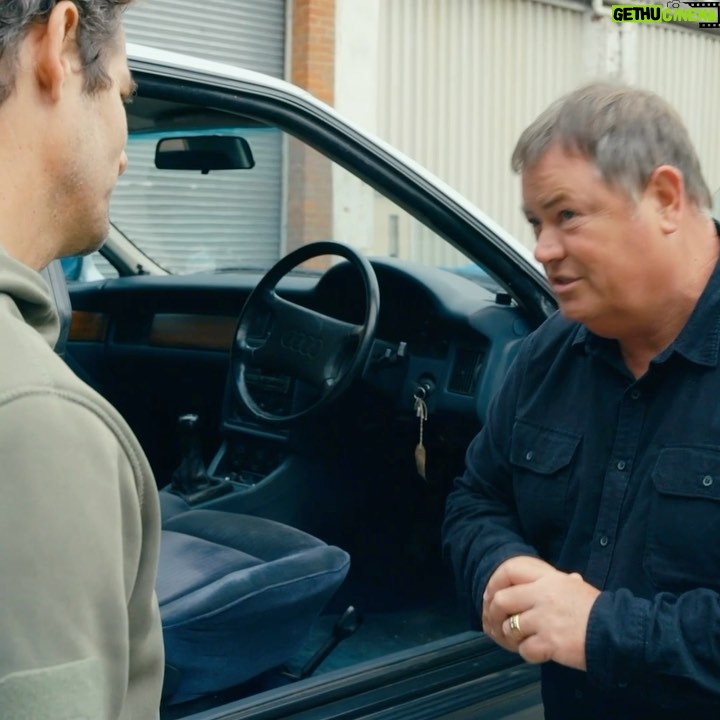 Marc Priestley Instagram - Tonight we “Vorsprug Durch Technik” an Audi Coupé. #WheelerDealers at 9pm on @discovery_uk 👍