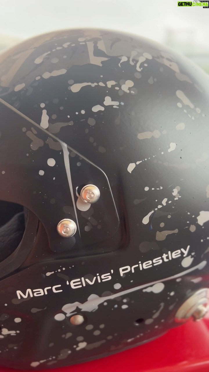 Marc Priestley Instagram - Another cracking design from @kaos_artist on my new lid!👊