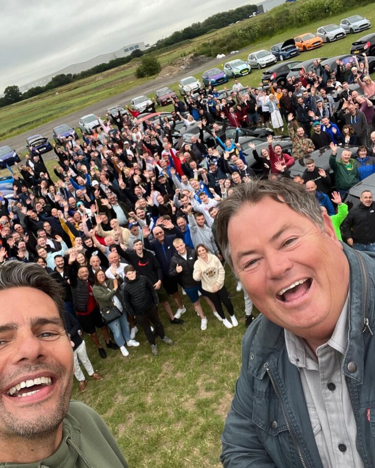 Marc Priestley Instagram - Despite our car being stolen yesterday, we still managed to create an amazing spectacle @themotoristhub & film the end of a special episode of #WheelerDealers. Thanks if you were part of it.❤️