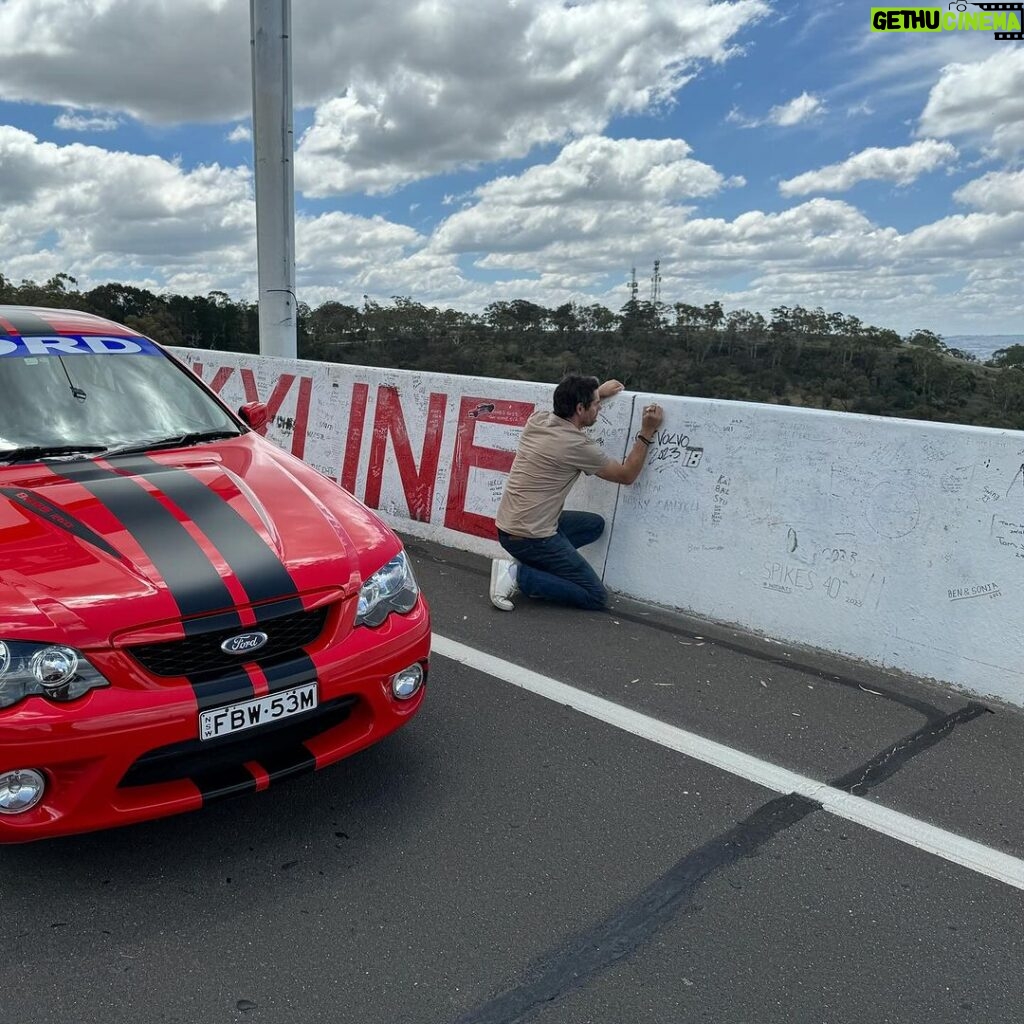 Marc Priestley Instagram - Got to race a fast Ozzy V8 on the famous Bathurst track today here in NSW….Bucket list ✔️