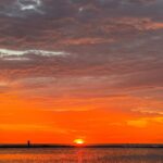 Marc Priestley Instagram - Got up at 5:30 to see this amazing sunrise in Newcastle NSW this morning. So worth it.