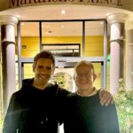 Marc Priestley Instagram - I’ve been filming in Maranello for a week & on my last night here, one of my former teammates @mclaren walks into the hotel! Unbelievable. @mark.slade1 is now @kevinmagnussen’s race engineer & they’re here to use the @scuderiaferrari sim ahead of @f1lasvegas #F1