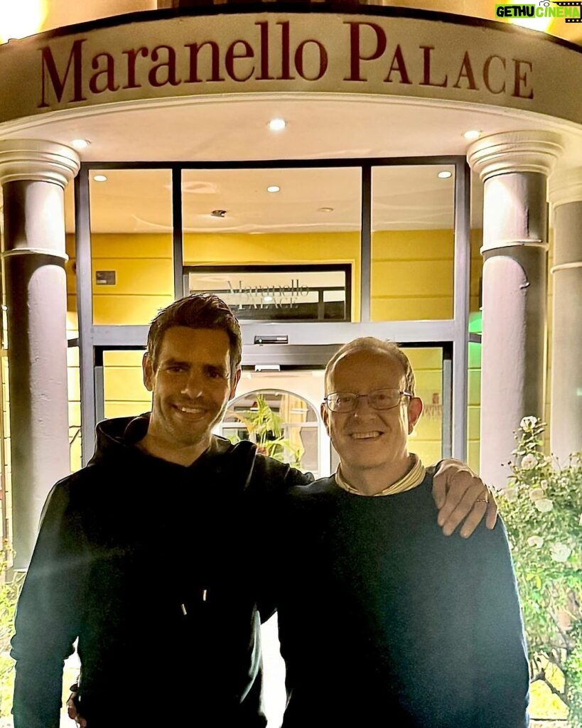 Marc Priestley Instagram - I’ve been filming in Maranello for a week & on my last night here, one of my former teammates @mclaren walks into the hotel! Unbelievable. @mark.slade1 is now @kevinmagnussen’s race engineer & they’re here to use the @scuderiaferrari sim ahead of @f1lasvegas #F1
