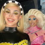 Marcia Marcia Marcia Instagram - CLOCK the song playing during my shoot 😍 Some Promo/Ruveal BTS 💛🖤💛🖤 #rupaulsdragrace #promo New York, New York