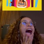 Mari Oliveira Instagram - assistindo a abertura pela primeira vez e arrastando pra cima