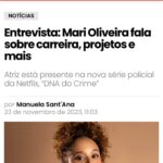 Mari Oliveira Instagram – um carão legal pela @luadof e um compilado de notícias legais demais pelo @pietroreis pra não ganharem um feed. 🩷
nada melhor pra atriz geminiana que fala pelos cotovelos e ama assistir entrevistas do que ter tanto veículo legal interessado no que fiz esse ano. super feliz! ⭐
