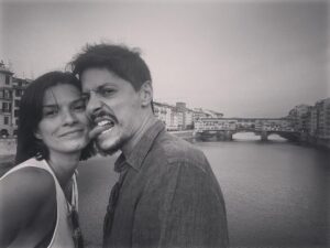 Maria Eduarda Machado Instagram - Minha felicidade de estar em Firenze com meu boy que ama tirar foto ❤️