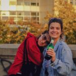 Maria Eduarda Machado Instagram - #tbt❤️ cheio de saudade ! Que viagem maravilhosa né @anitabovino? Berlin, Alemanha