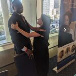 Maria Hinojosa Instagram - I met @dr.yusefsalaam in the late 90s when I first reported abt him. We hadn’t seen each other since then till now. In Houston. It was emotional for the both of us. Thanks to @houstonpubliclibrary for bringing these two Harlemite New Yorkers together now as writers.