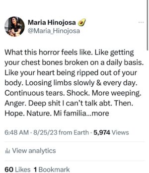 Maria Hinojosa Instagram - Thinking about my colleagues-those who lost their jobs-and those who stayed. Thank you always for your dedication and hard work. This is the worst day. But OPERACIÓN FUTURO FÉNIX is ON.  I’m a boxer. I’m down. But not out. 💔