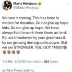 Maria Hinojosa Instagram -