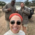 Maria Hinojosa Instagram - That’s a wrap. See the sleeping lions too. Practiced silence. Opened my eyes and ears. Witnessed the unbelievable. Filled with hope. So grateful to my fam for supporting me to come all alone on Safari. Gracias Busami and @st_john_gunn Life changing 🌍🇿🇦🙏🏽🐆🐆🐆🐘🐘🐘🐘🦒🦓