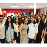 Maria Hinojosa Instagram - Blast from the past w @aoc @futuromedia @latinousa 2018 !!!!!!