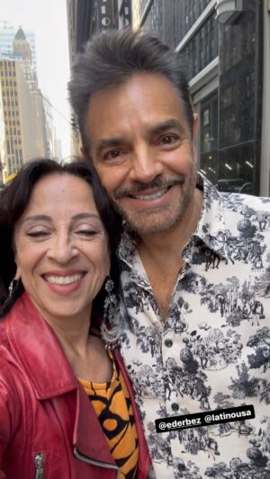 Maria Hinojosa Instagram - Take a listen and learn abt @ederbez @latinousa If you know him you’ll learn more. And if you don’t know who he is… Well… Maybe you should!