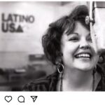 Maria Hinojosa Instagram - The true queen of all of us Latinas/os/x/e in public media and specifically public radio and @latinousa has left us. MAY THE ANGELS WELCOME HER CON UNA SUPER FIESTA CON BAILE Y COLORES QEPD MARÍA EMILIA MARTIN 💔💔💔💔💔