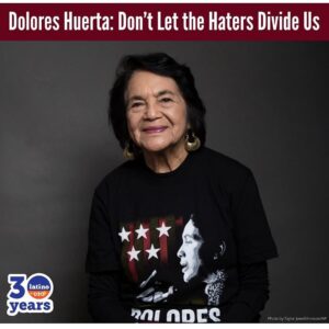 Maria Hinojosa Instagram - Dolores Huerta is without a doubt- one of my forever role models. I loved having this conversation with her. Her honesty is something to behold. Her optimism. Her joy of life. And her commitment to music and passion. She teaches me how.  @latinousa https://podcasts.apple.com/us/podcast/latino-usa/id79681317?i=1000635146417