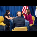 Maria Hinojosa Instagram - Getting around to posting some pics here. The message is don’t ever give up. Also hold power accountable. I hope you listen to the interview from beginning to end. Please know that the interview happened in September before the horrors in Gaza. Thank you @reynaldoleanosjr @latinousa @fatjoe And before you get all excited about us being on Air Force2 , just know. We paid for it.