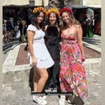 Maria Hinojosa Instagram - The three of us. @yuremaph @kerenncarrionn #diadelosmuertos #diademuertos