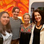 Maria Hinojosa Instagram - Pizza y tiramisu en casita con colegas. Latinas in Journalism. Who we are. What we do. Con respeto y cariño Victoria Estrada @mart3es @penileyramirez @latinousa @futuromedia 😚🥰✊🏽