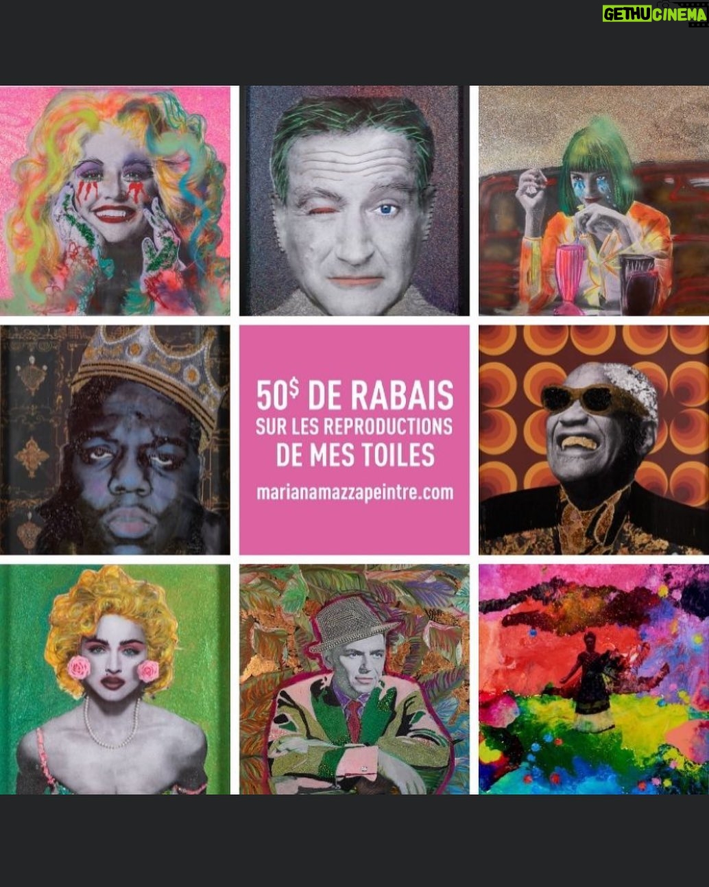 Mariana Mazza Instagram - Un beau cadeau de Noël pour ta blonde, ton chum, ta mère ou pour toi-même! La promo est disponible du jeudi 25 novembre au dimanche 28 novembre. Pis parmi tous ceux et celles qui achèteront une reproduction durant cette période, on fera tirer une paire de billets pour mon spectacle Impolie + une rencontre VIP dans ma loge! *Sur l’inventaire restant seulement, les quantités sont limitées. Faites vite!