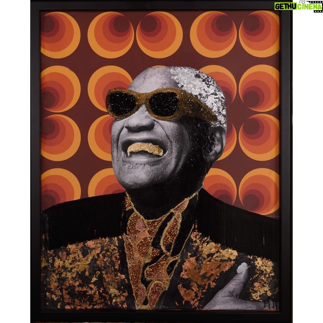 Mariana Mazza Instagram - Ray Charles – 24×30 L’exposition Queso y papa, c’est du 3 au 6 novembre à la galerie @institut.national.montreal 11h à 18h (fermeture à 15h le 3 nov). J’ai tellement hâte de vous faire découvrir ma série! Et si vous voulez découvrir toutes mes toiles et mes reproductions, elles sont en ventes dès maintenant au marianamazzapeintre.com. Faite vite, les quantités sont limitées!