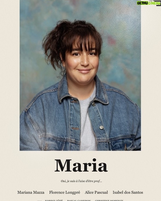 Mariana Mazza Instagram - Maria ❤️ En salle dès le 20 août.
