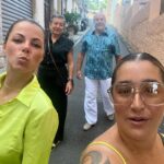 Mariana Mazza Instagram - Ne jamais me remettre de la chance que j’ai. ❤️ 🌶️🍕🍷🇮🇹@pocaandrew @soniamerhe