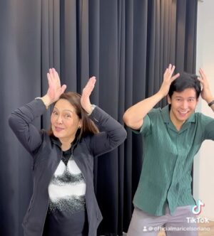 Maricel Soriano Instagram - Hello, Madlang People! Mabuhaayyyy ✨ May collab na namang magaganap 😉

Abangan! 

#maricelsoriano #enchongdee #minimsudancechallenge