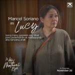 Maricel Soriano Instagram - Sasalamin sa wagas na pagmamahal ng isang ina para sa kanyang anak ang ipadarama sa atin ni Lucy sa In His Mother's Eyes. Tunghayan ang aking pagbabalik-pelikula sa In His Mother's Eyes. Sa ilalim ng produksyon ng 7K Entertainment at sa direksyon ni FM Reyes. In His Mother's Eyes, November 29 in cinemas nationwide! #ihme #InHisMothersEyes #ihme2023 #comingsoon #MaricelSoriano #diamondstar