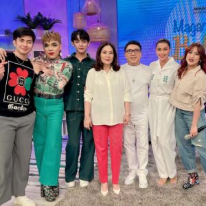 Maricel Soriano Instagram - Sobrang saya ko na makita kayo mga anak ko, Momshies @mariajolina_ig , @mrandmrsfrancisco at Jodi 

Maraming Salamashteh, @_magandangbuhay Family! 🤍

In His Mother’s Eyes this November 29 in cinemas nationwide! 

@roderickpaulate @lasantos27 

#inhismotherseyes #magandangbuhay