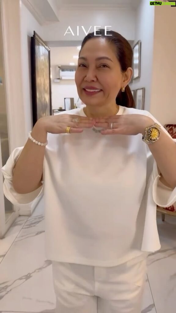 Maricel Soriano Instagram - Aivee Total Lift works wonders, giving your face a fresher look in just minutes! Check out @officialmaricelsoriano right after the procedure, all set for the holidays with a noticeably younger appearance! ✨ ✅ Aivee Total Lift can address dark and tired under-eyes, deep nasal labial, sagging jowls and gives one a younger, slimmer and rejuvenated face DISCLAIMER: Treatments and procedures depend upon consultation. We highly encourage our patients to be examined by our doctors for us to prescribe the proper treatments for your skin and body concern. Treatment costs may be discussed upon consultation. Enjoy 0% installment plans for up to 12 months with Aivee Pay and avail of the Do Now, Pay Later option for up to 3 months. Offer valid until December 31, 2023. Contact us now to learn more! +639177283838 - Local Hotline +639614514572 - International Hotline +639692230499 - Whatsapp/Viber Or you may call our branches at: 📍 A-INSTITUTE, BGC: +63917 521 0222 📍 FORT, BGC: +63920 966 5529 📍 MEGAMALL: +63917 871 9500 📍VERTIS NORTH: +63917 164 4170 📍 ALABANG: +63917 537 4200 #aivee #theaiveeclinic #aiveeclinic #aiveeday #aiveelove #aiveeleaugue #draivee #drzteo #aiveetotallift