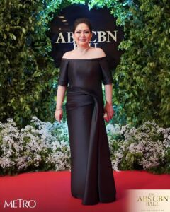 Maricel Soriano Instagram - My look for #ABSCBNBall2023 #ABSCBNBallRedCarpet2023 🖤