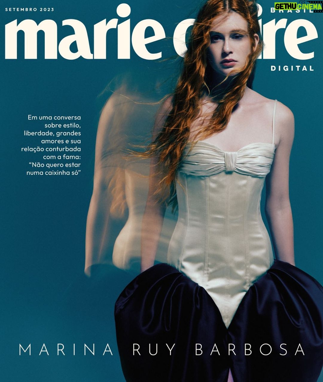 Marina Ruy Barbosa Instagram - @marieclairebr SEP 23 Já disponível em todas as bancas!