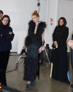 Marina Ruy Barbosa Instagram - behind the scenes, @marieclairebr september issue 🖤🕷 lov u all @gucci team Milan, Italy