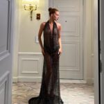 Marina Ruy Barbosa Instagram - kissed by the cannes night 🐈‍⬛ @dundasworld @peter_dundas @evbousis